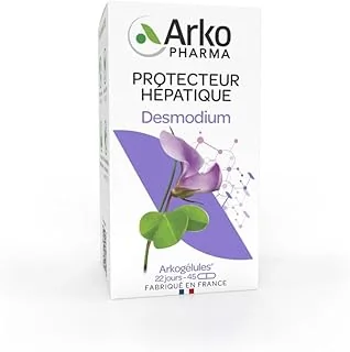 Arkopharma - Arkogélules® Desmodium - Aide à détoxifier le foie - Extrait de plante - Détoxifiant et protecteur - 45 gélules