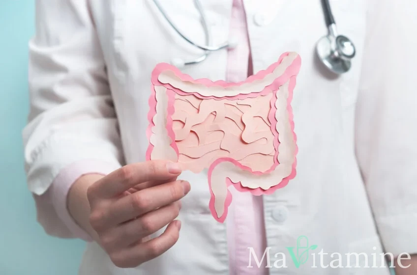 Illustration scientifique du microbiote et des limites de l'analyse