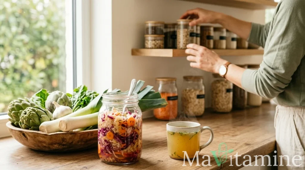 Microbiote : comment organiser sa cuisine pour un intestin sain