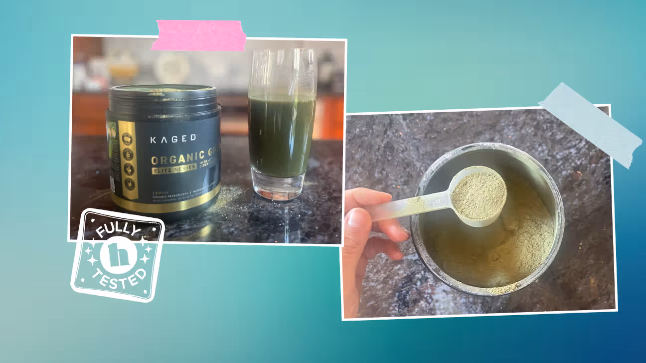 Test de poudres de légumes verts par des experts