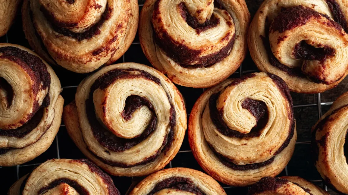 Rouleaux à la cannelle frais