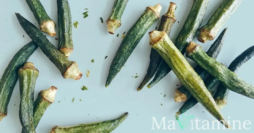 Gombo : bienfaits, nutrition et recette de chips de gombo