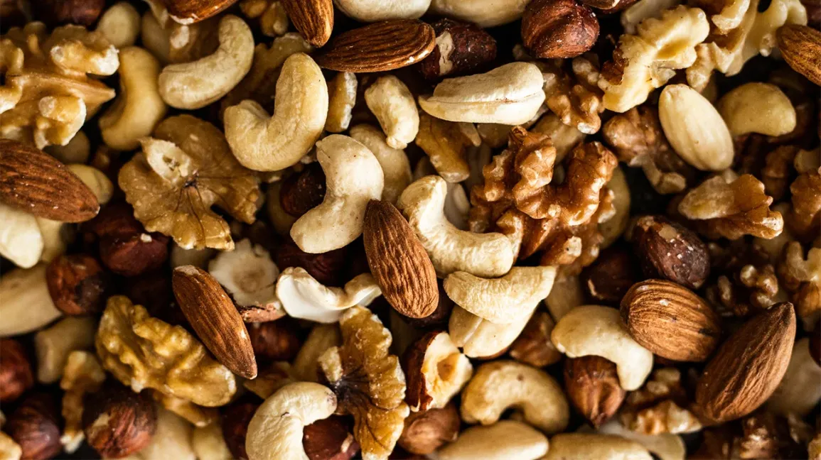 Mélange de noix et amandes