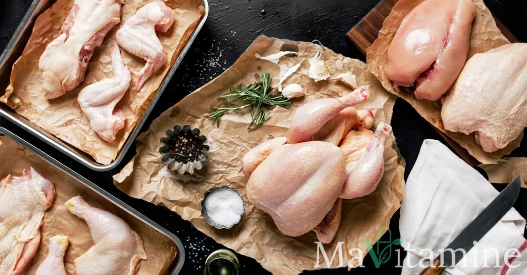 Taux de protéine du poulet : blanc, cuisse ou aile ?