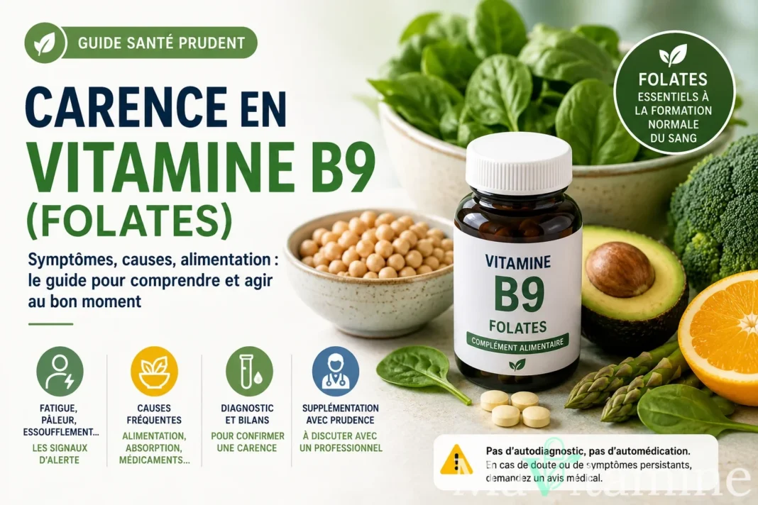 Guide nutritionnel sur la vitamine B9