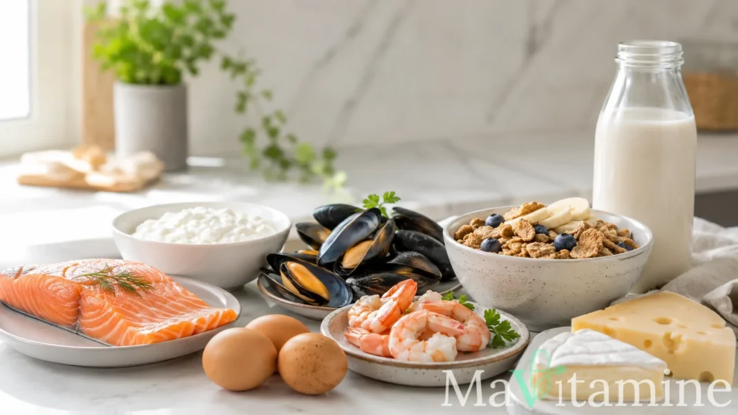 Repas sain et équilibré sur comptoir