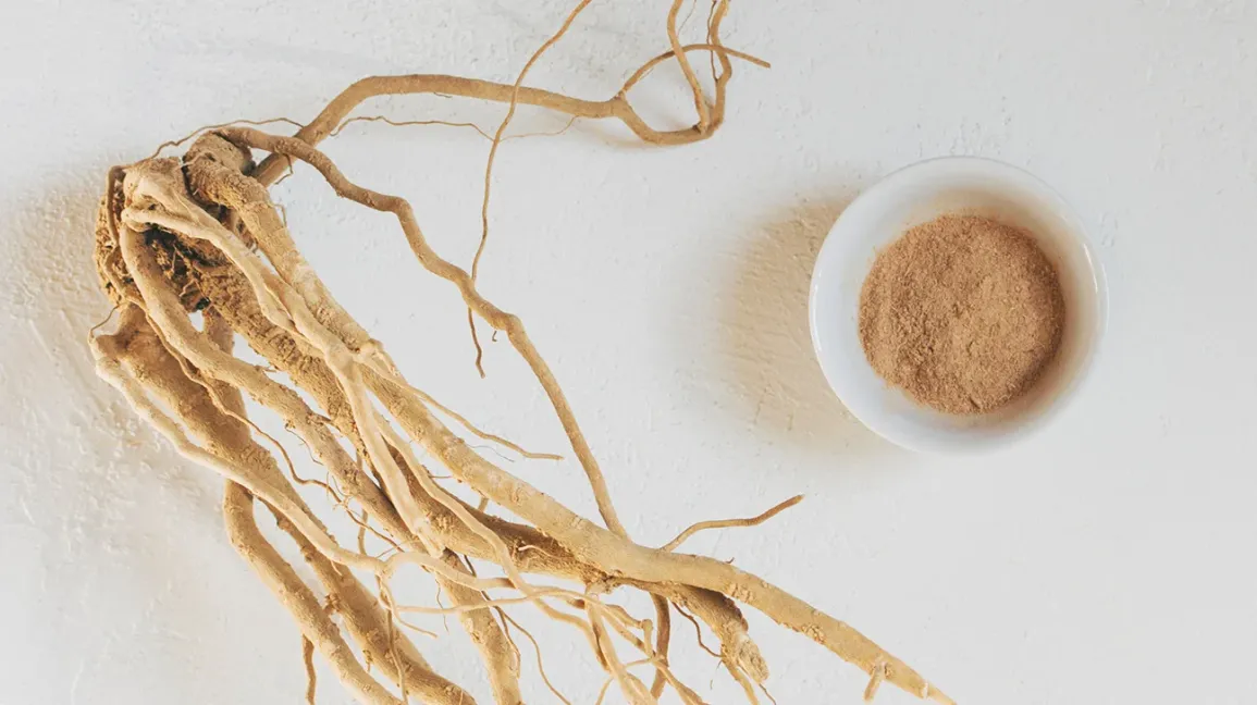 Racine d'ashwagandha et poudre curative